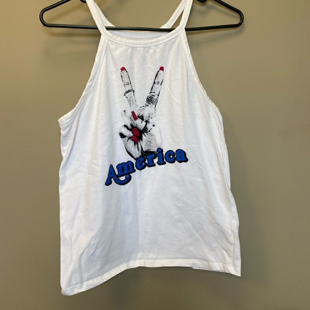 Women’s Moodish Rebel America Halter Top